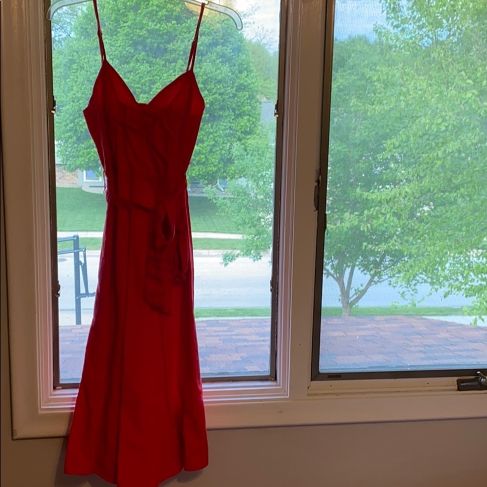 Red Gap Dress